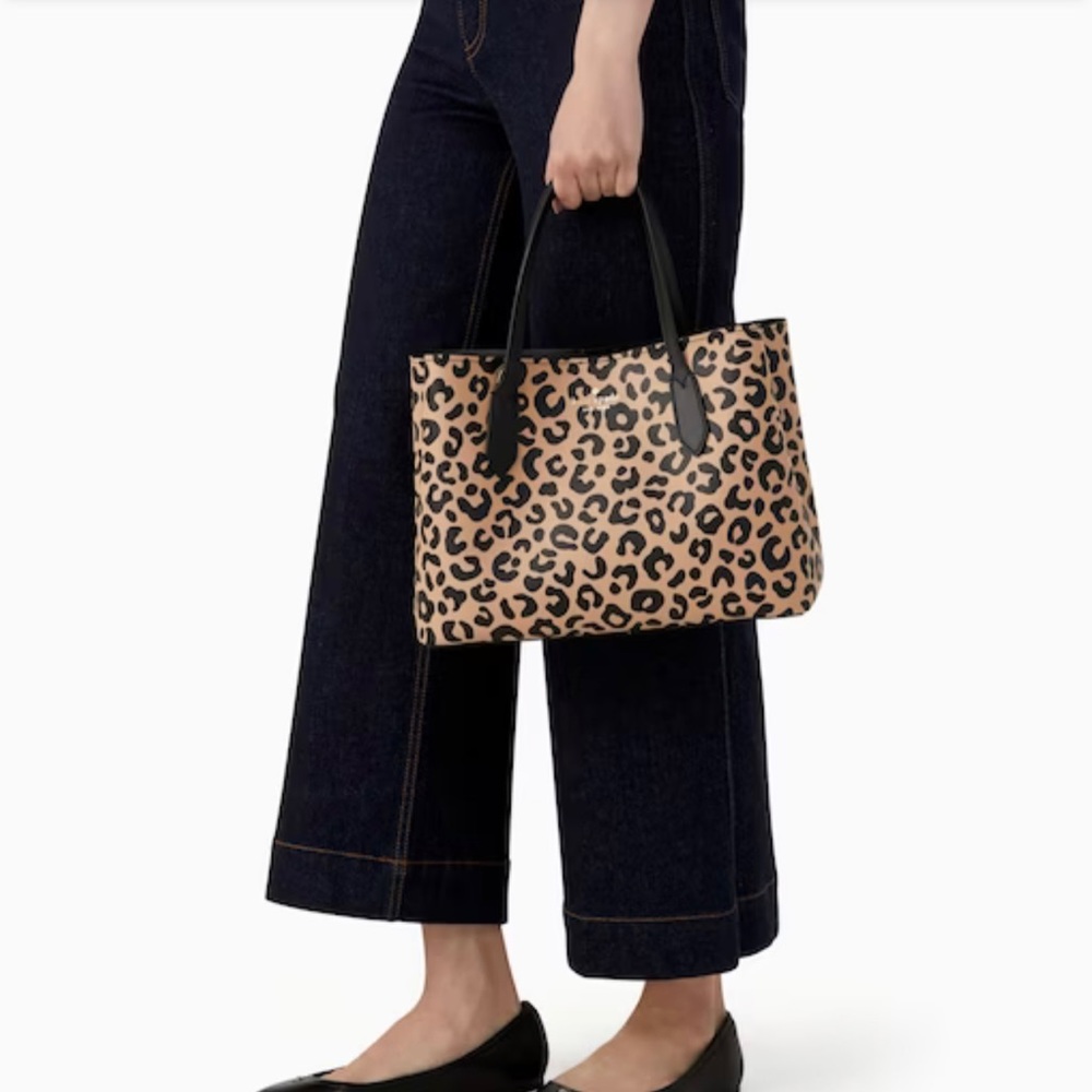 Kate Spade Harper Satchel Leopard